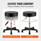 Vevor Round Rolling Stool Swivel Stool with Wheels PU Leather Height Adjustable PST001 - alternate 4