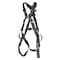 Msa Safety V-FORM Fall Protection Harnesses, XL, 400 lb, Quick-Connect Chest/ Tongue Leg Straps 10252225 - alternate 2