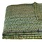 Homeroots 50" X 70" Green Patchwork Silk Quilted Kantha Throw Blanket with Embroidery 516588 - alternate 4