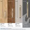 Amerock Renown 6-5/16 inch 160mm Center-to-Center Golden Champagne Cabinet Pull BP36796BBZ - alternate 4