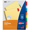 Avery Big Tab Insertable Dividers, Buff Paper, 8-Tab Set, Multicolor, 12PK 11111 - alternate 4