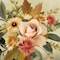Homeroots Autumn Bouquet 2 White Framed Print Wall Art 416143 - alternate 2
