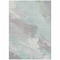 Homeroots 9' X 12' Blue Teal Blue And Gray Abstract Washable Indoor Outdoor Area Rug 611250 - alternate 3