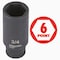 Channellock Standard 3/8'' Drive 6-Point Deep Impact Driver Set, 8-Piece S2315800800000005 - alternate 2