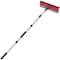 Dsv Standard Professional Window Squeegee with 10" Soft Rubber Blade and Extension Pole 50" 87444A - alternate 1
