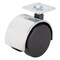 Prosource Caster, 2 in Dia Wheel, 47 mm W Wheel, Nylon Wheel, Black, 75 lb, Steel Housing Material JC-F11-PS - alternate 1