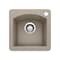 Blanco Bar Sink, 1 bowl, Silgranit, 15.00 in W x 15.00 in L x 8.37 in H 441295 - alternate 1