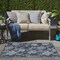Homeroots 3' X 5' Navy Blue And Ivory Floral Indoor Outdoor Area Rug 554906 - alternate 5