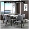 Leisuremod Ethora Collection Modern Wooden Dining Chair in Grey EC22GR - alternate 3
