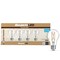 Bulbrite LED Filament, PK4, 7.6 W Dimmable A19 Light Bulb with Clear Finish and Medium Screw E26 Base, 3000K 776227 - alternate 5