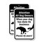 Signmission Attention All Dog Owners When Your Dog Has Done It, 12'' X 18'' 2 Signs, Heavy Gauge Aluminum, 2PK A-1218-2PACK-25297 - alternate 1