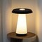 Jonathan Y Bruno 12.3 in. Mid-Century Minimalist Plant-Based PLA 3D Printed Dimmable LED Table Lamp, White/Black USA1006A - alternate 4