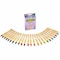Crayola Glitter Crayons, Regular Size, 24 Colors Per Set, 144PK 523715 - alternate 1