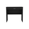 Homeroots 32" Black Wood Computer Desk With Drawer 546420 - alternate 1