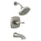 Delta Stryke 14 Series Tub and Shower, 4.19 in, Lumicoat Stainless T14476-SS-PR - alternate 3