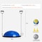 Vevor 26" Half Exercise Ball Trainer Yoga Balance Stability Ball Resistance Band AJ-20-2 - alternate 4