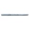Apollo Tile Cloud Gray 1x12 Bardiglio Nuvolato Marble Polished Pencil Liner Tile Trim 0.5 sqft/case, 10PK APLMBA881PA - alternate 1
