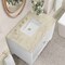 James Martin Vanities Myrrin 36" Vanity, Bright White, w/ 3 CM Tajnar Eclos Top 485-V36-BW-3TJR - alternate 6