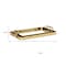 Homeroots Set of Two Gold And Mirrored Glass Handmade Serving Trays 625661 - alternate 7