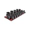 Tekton 3/4 Inch Drive 6-Point Impact Socket Set with Rails and Trays, 25-Piece 17-50 mm, Common Sizes SID93113 - alternate 1