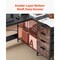 Vevor L-Shaped Computer Desk 59-inch Reversible Gaming Desk 4 Woodern Drawers DX0202-C250335D-01 - alternate 7