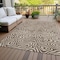 Homeroots 3' X 5' Brown And Beige Abstract Washable Indoor Outdoor Area Rug 598956 - alternate 7
