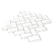 Apollo Tile 10x11 Thassos White, Bianco Carrara Marble Floor and Wall Mosaic Tile 3.68 sqft/case, 5PK APLDC88H01A - alternate 4
