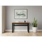 Homeroots Adjustable Brown and Black Wood and Metal Sled Computer Desk 490014 - alternate 5