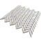 Apollo Tile White; Blue 11.6 in x 12.1 in Recycled Glass Matte Floor and Wall Mosaic Tile 9.75 sqft/case, 10PK APLVRE8813A - alternate 3