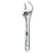 Sk 8 in Adjustable Wrench SK01216 - alternate 1