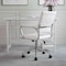 Martha Stewart Piper Upholstered Office Chair in White/Polished Nickel CH-220921-2-WH-MS - alternate 5