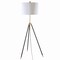 Jonathan Y Lucius 67" Adjustable Metal LED Floor Lamp, Black/Brass JYL6009A - alternate 7