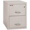 Fireking 2 Drawer, 1 Hr Fire & Impact Rated, Vertical, 31" depth Letter Platinum 2-1831-CPL - alternate 1