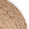 Homeroots 15" Set of Two Natural Jute Round Placemats 534177 - alternate 4