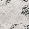 Homeroots 8' Black Gray And Ivory Round Abstract Washable Indoor Outdoor Area Rug 599462 - alternate 3