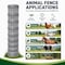 Wrightmaster 70 in. x 164 ft. 15-Gauge Hot-Dip Galvanized Poultry Fencing w/ Corrosion Resistance, Expertly Woven ZROP524500 - alternate 4