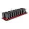 Tekton 1/2 in Drive Impact Socket Set, Metric, 31 pcs SID92105 - alternate 1