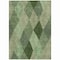 Homeroots 9' X 12' Green Mint Green And Sage Argyle Washable Indoor Outdoor Area Rug 613691 - alternate 3