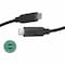 Plugable Technologies Plugable 10Gbps USB C to USB C Cable, 3.3 feet (1 Meter), 3A, USB-IF Certified, USB 3.1 Gen 2 Type-C USBC-C100 - alternate 1