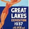 Homeroots 12" X 18" Great Lakes 1937 Vintage Travel Poster Wall Art 394294 - alternate 5