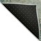 Homeroots 8' Teal Blue Beige And Denim Blue Round Abstract Washable Indoor Outdoor Area Rug 630749 - alternate 2