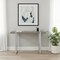 Homeroots 49" Gray and Silver Computer Desk 489869 - alternate 6