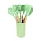 Megachef Mint Green Silicone and Wood Cooking Utensils, Set of 12 MGSP-540 - alternate 4