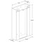 Azar Displays Acrylic Triple Glove Dispenser Holder, 16in. H x 10in. W x 3.5in. D 255630-1PK - alternate 7
