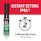 J-B Weld InstantWeld High Strength Clear Epoxy Syringe 0.47 oz 50111 - alternate 3