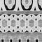 Homeroots 3' X 5' Black Gray And Ivory Quatrefoil Washable Indoor Outdoor Area Rug 583198 - alternate 4