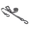 Keeper KwikFeed 1.25 in. W X 16 ft. L Gray Ratchet Tie Down 1000 lb 2 pk 43571 - alternate 1