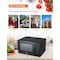 Commercial Chef 1.6 Cu. Ft. Countertop Microwave with Touch Controls & Digital Display, Black Microwave CHM16MB6 - alternate 5
