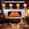 Edendirect 44.02-in W Black Wall mount LED Flat wall Electric Fireplace with Remote Control Included ZR-BI42 - alternate 2