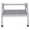 Vestil 2 Steps, 20 Overall Height, Aluminum, Silver SSA-2 - alternate 4